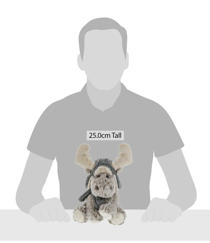 Kalidou Moose with Grey Scarf