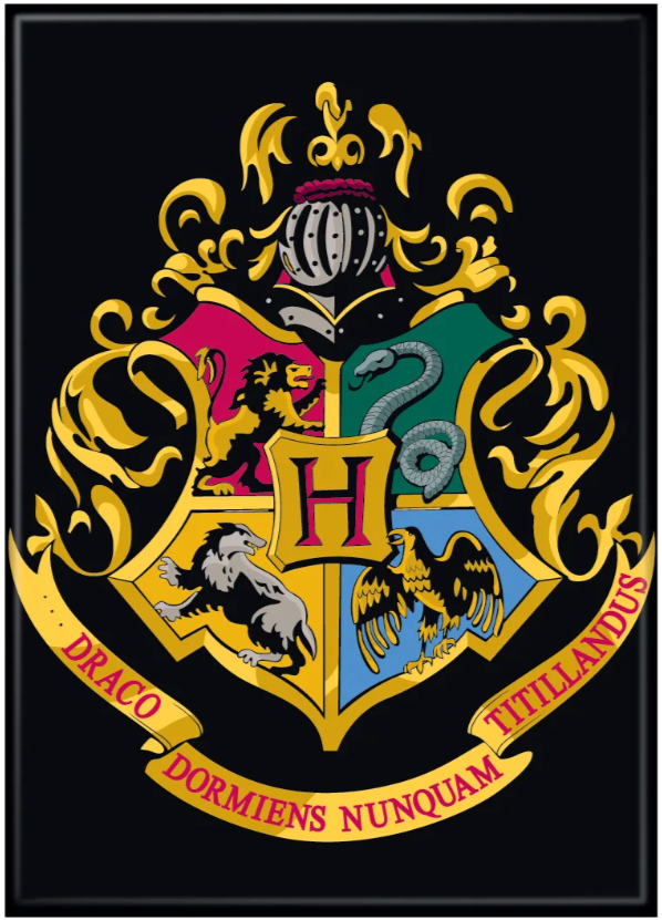 Harry Potter Hogwarts Crest Magnet