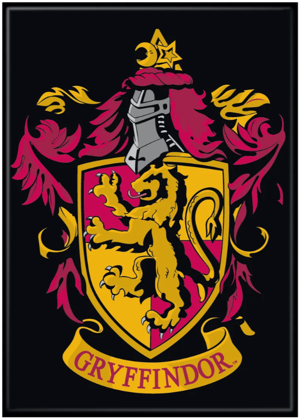 Harry Potter Gryffindor Crest Magnet
