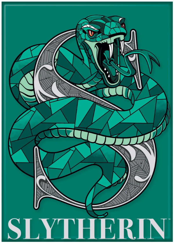Harry Potter Slytherin Crest Magnet