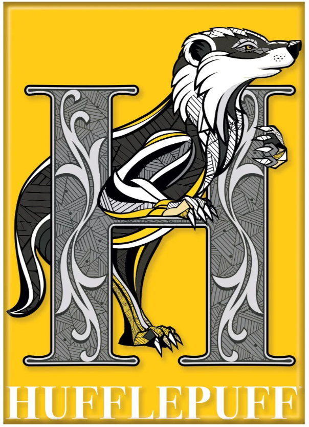 Harry Potter ST Hufflepuff Crest Magnet