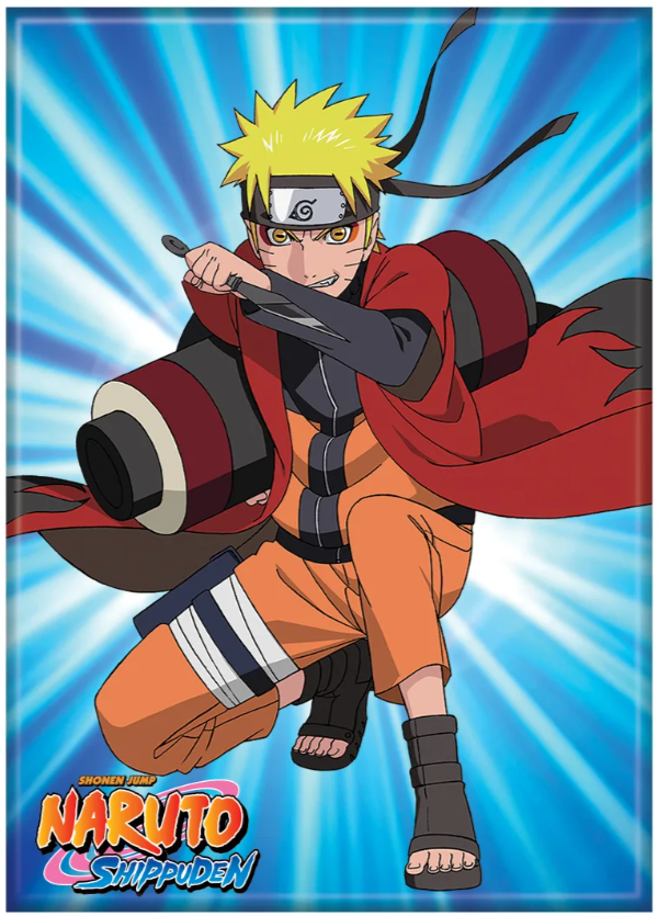 Naruto With Knife Magnet