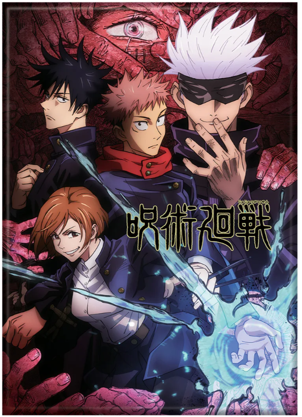 Jujutshu Kaisen Key Art Magnet