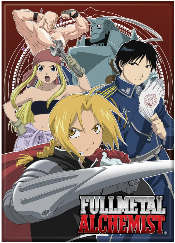 Fullmetal Alchemist Group on Red Magnet