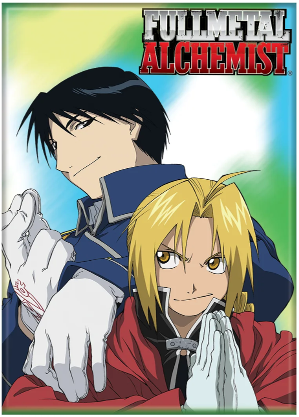 Fullmetal Alchemist Roy and Edward Magnet