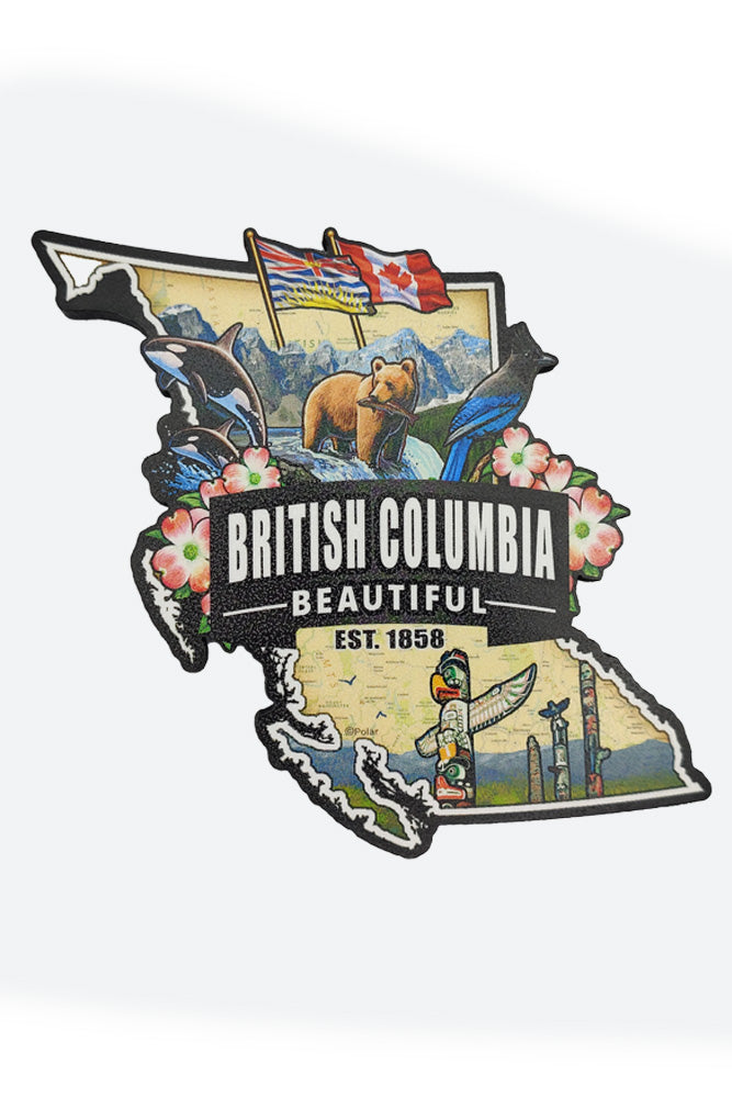Magnet BC Province Map