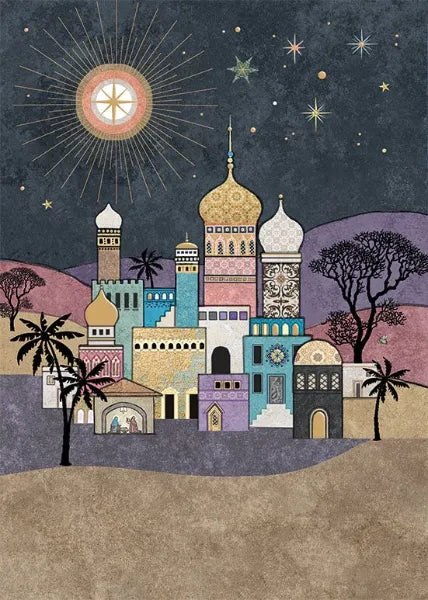Bug Art Bethlehem Card