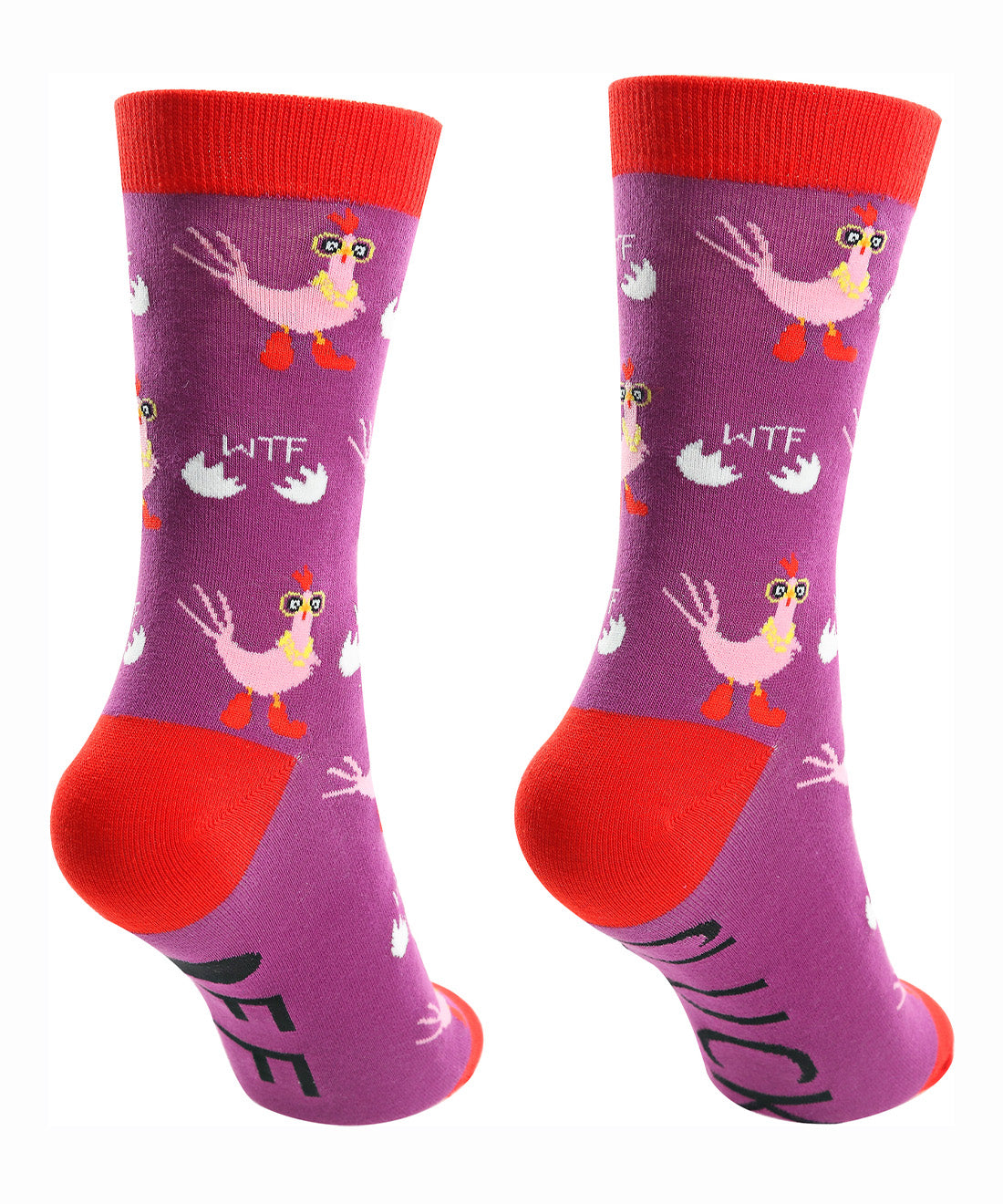Cluck Off Unisex Crew Socks