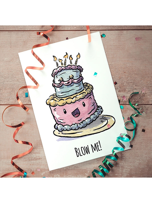 Birthday Cake Card
