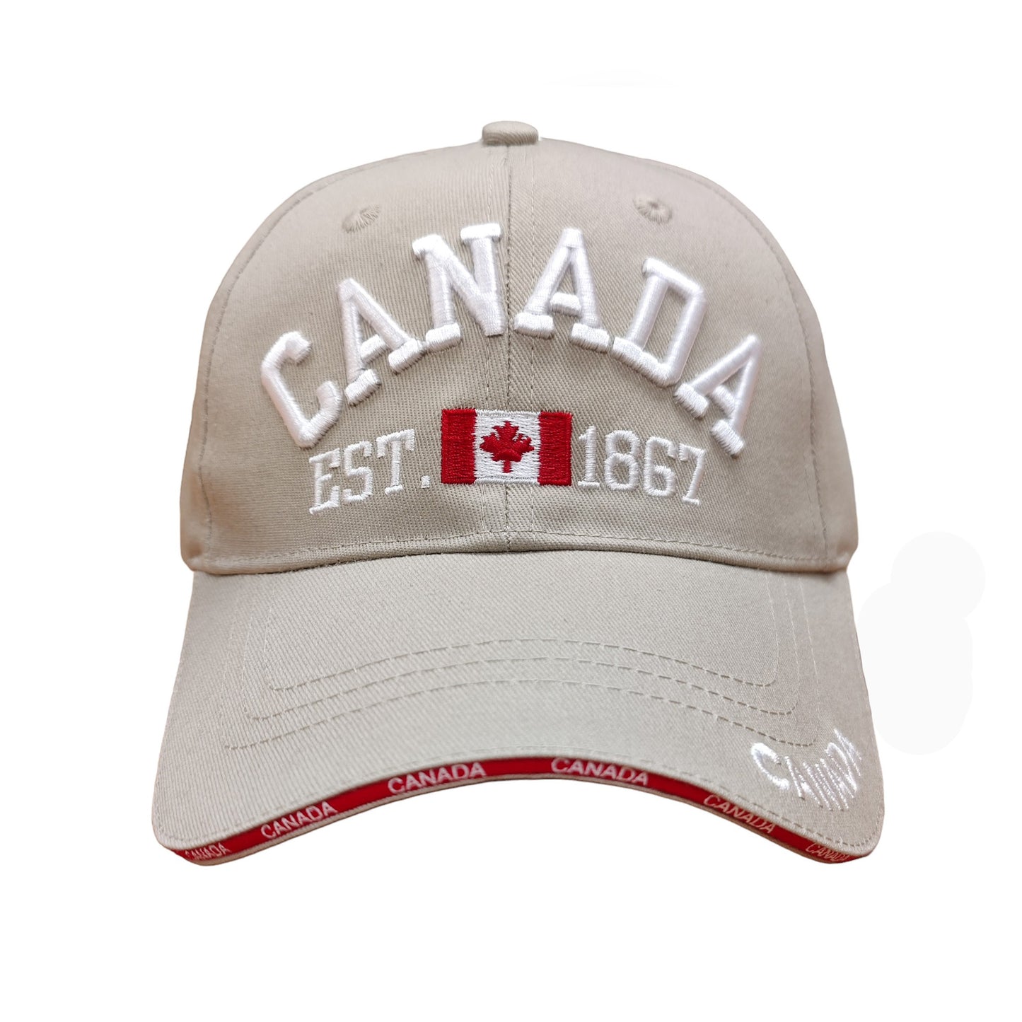 Canada Ball Cap Beige