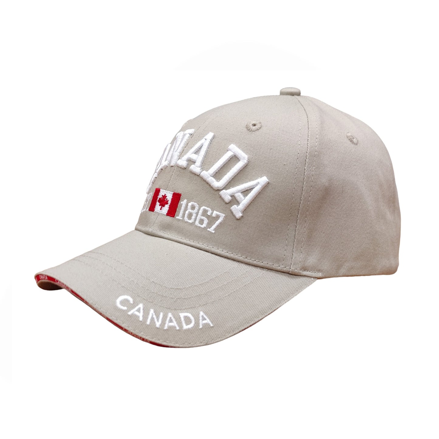 Canada Ball Cap Beige