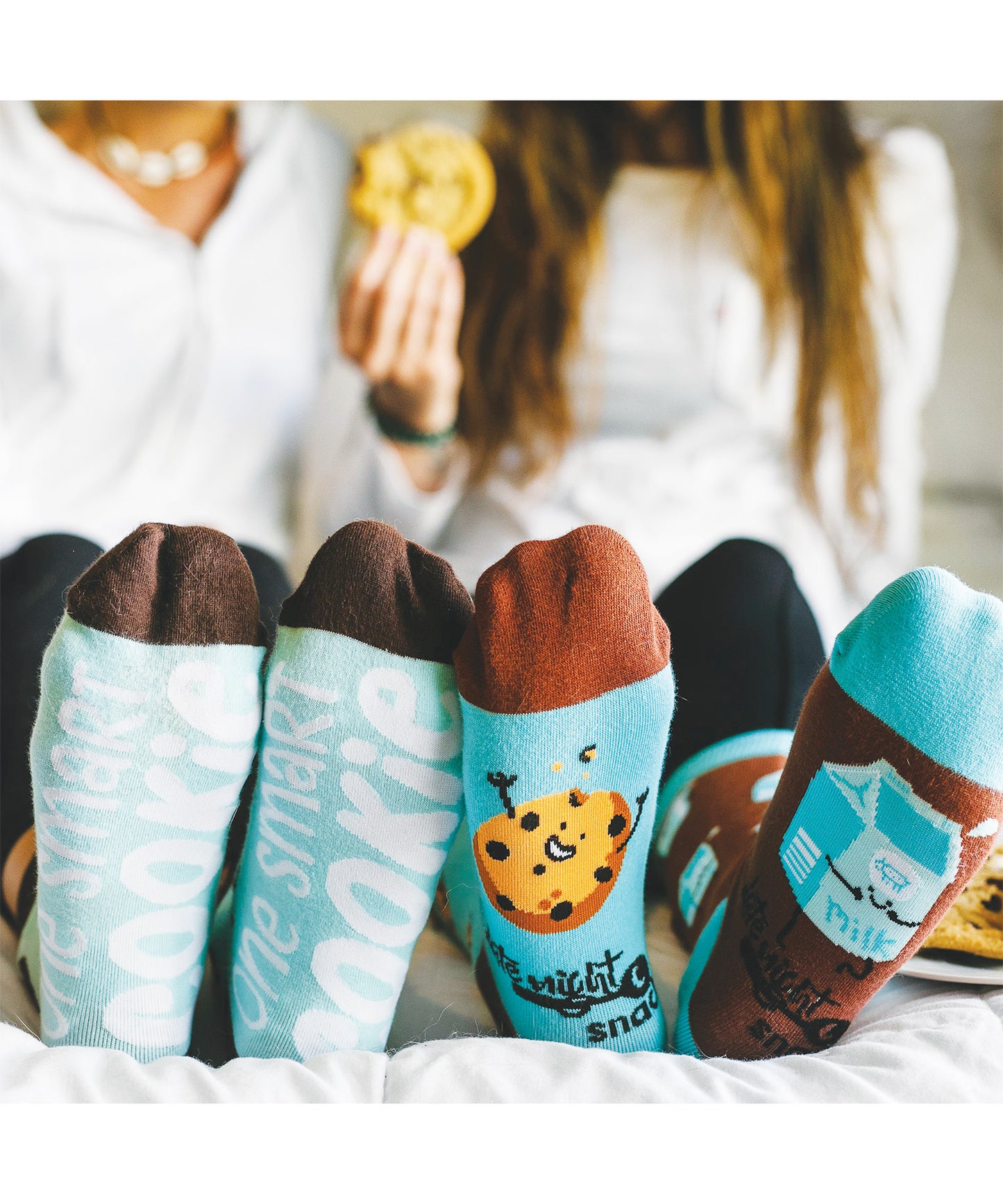 Cookie and Milk Unisex Ankle Socks
