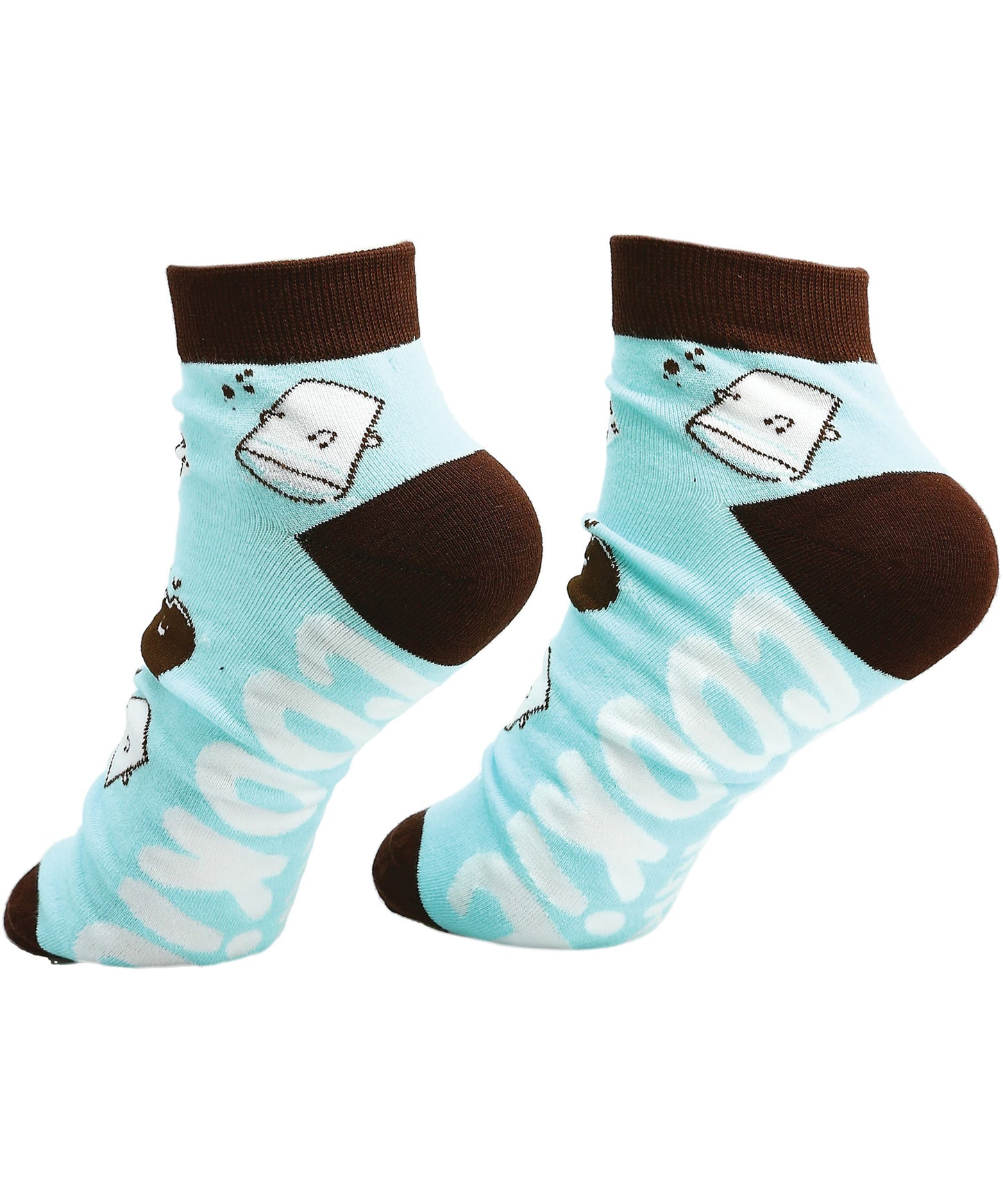 Cookie and Milk Unisex Ankle Socks