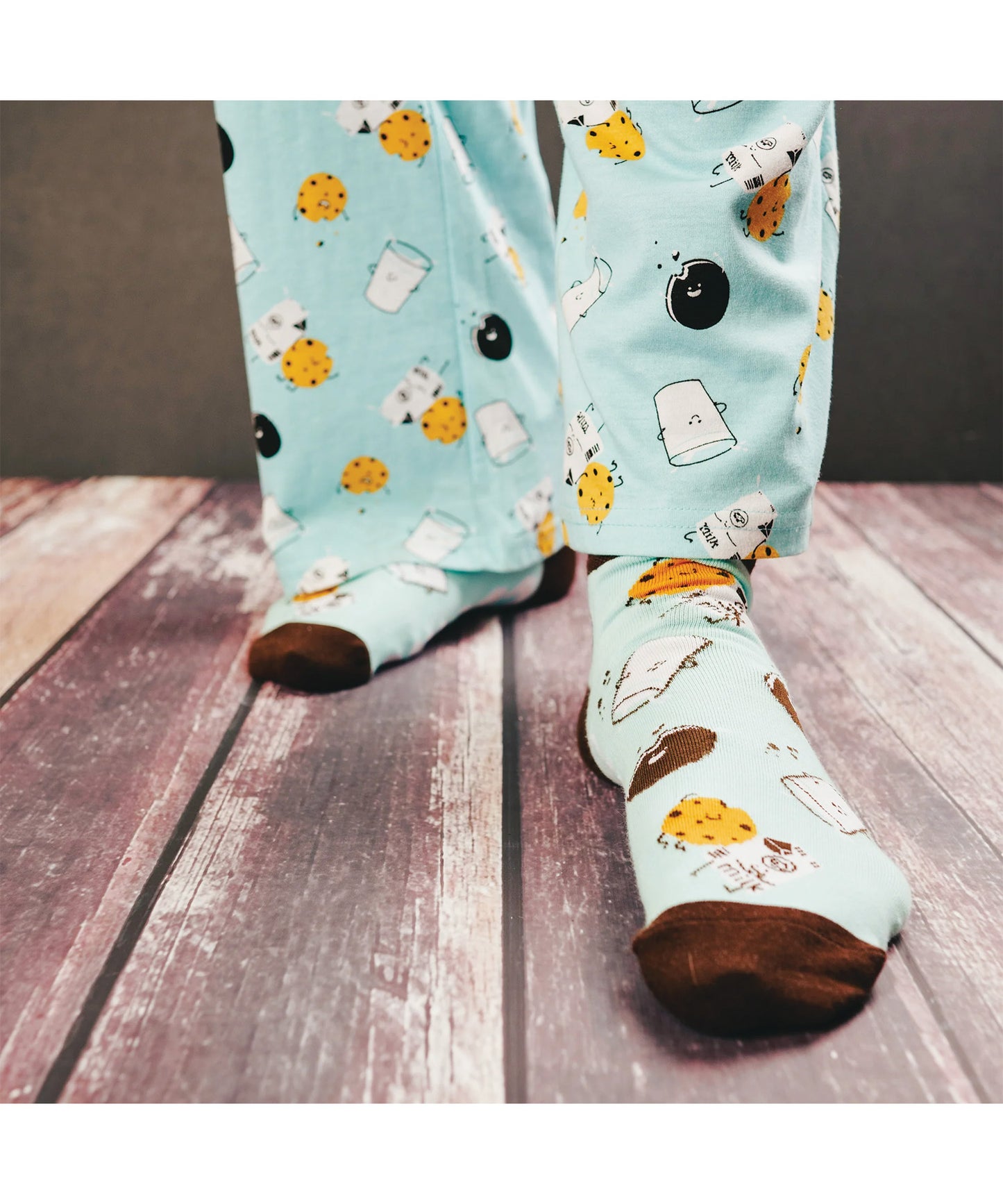 Cookie and Milk Unisex Ankle Socks