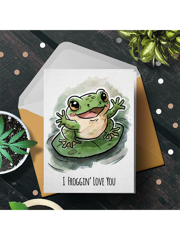 Froggin' Love You Card
