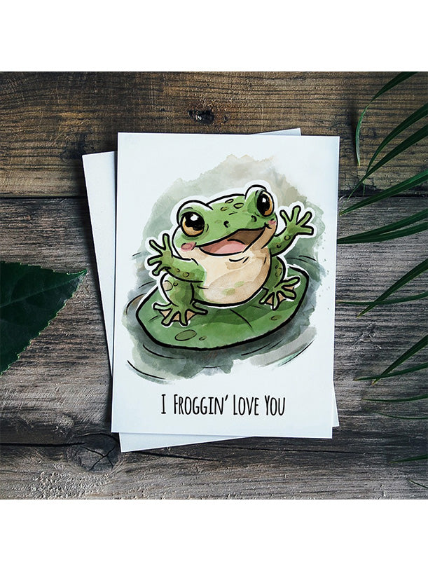 Froggin' Love You Card