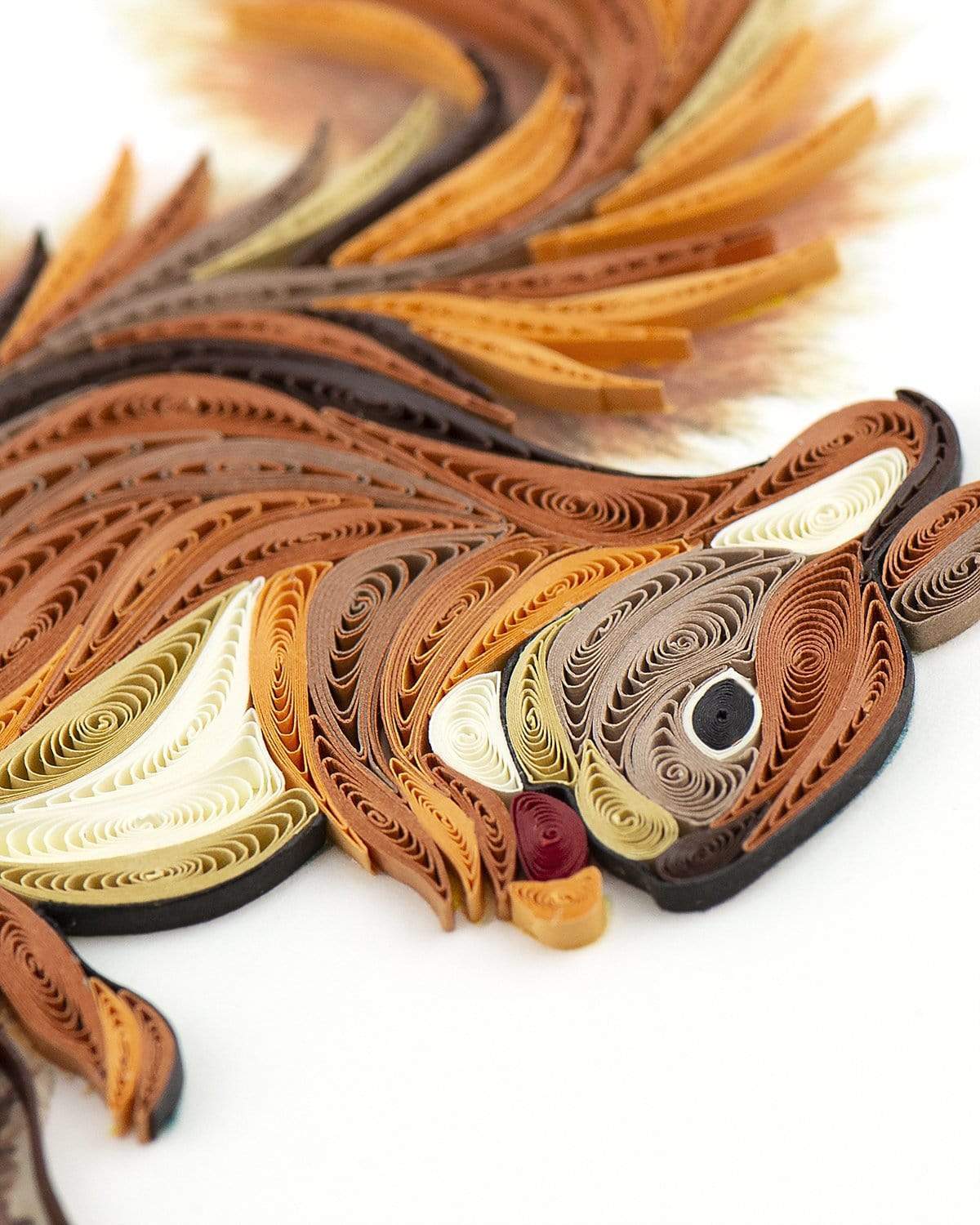 Quilled Squirrel Greeting Card