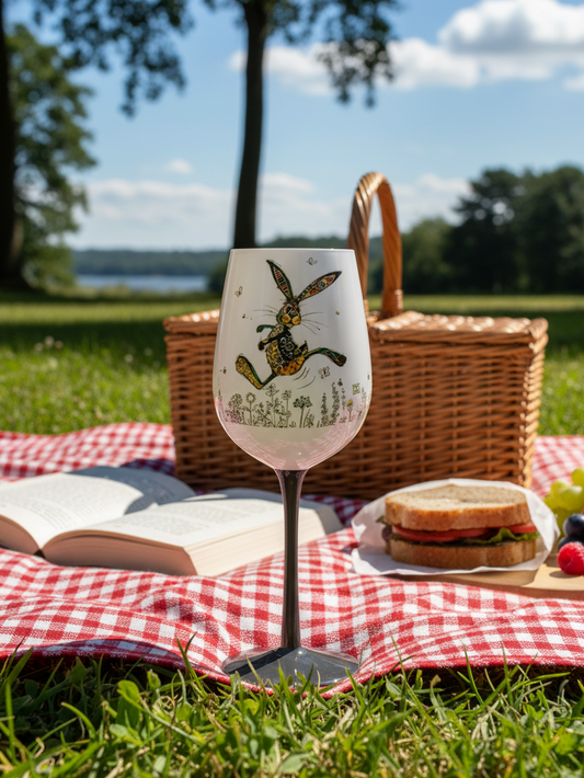 Hesper Hare Wine Glass