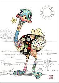 Bug Art Ozzie Ostrich