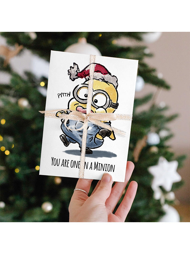 Minion Christmas Card