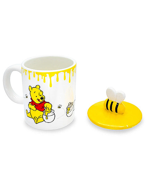 Winnie The Pooh Hunny Pot Ceramic Mug With Lid