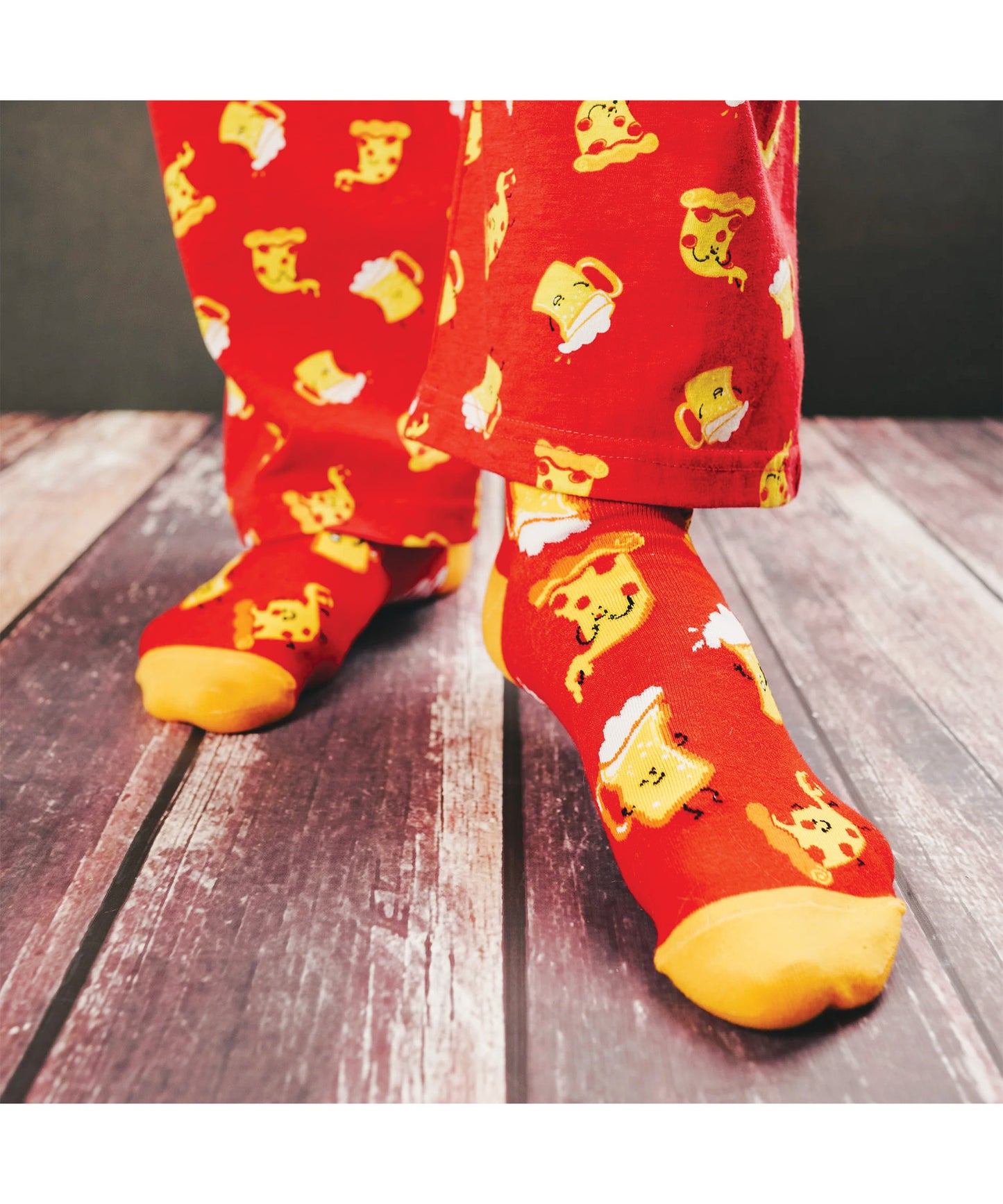Pizza and Beer Unisex Ankle Socks