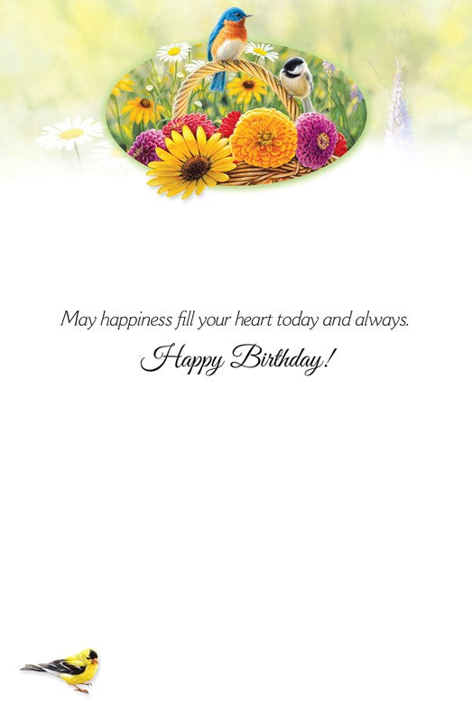 PP Birthday Card Summer Bouquet