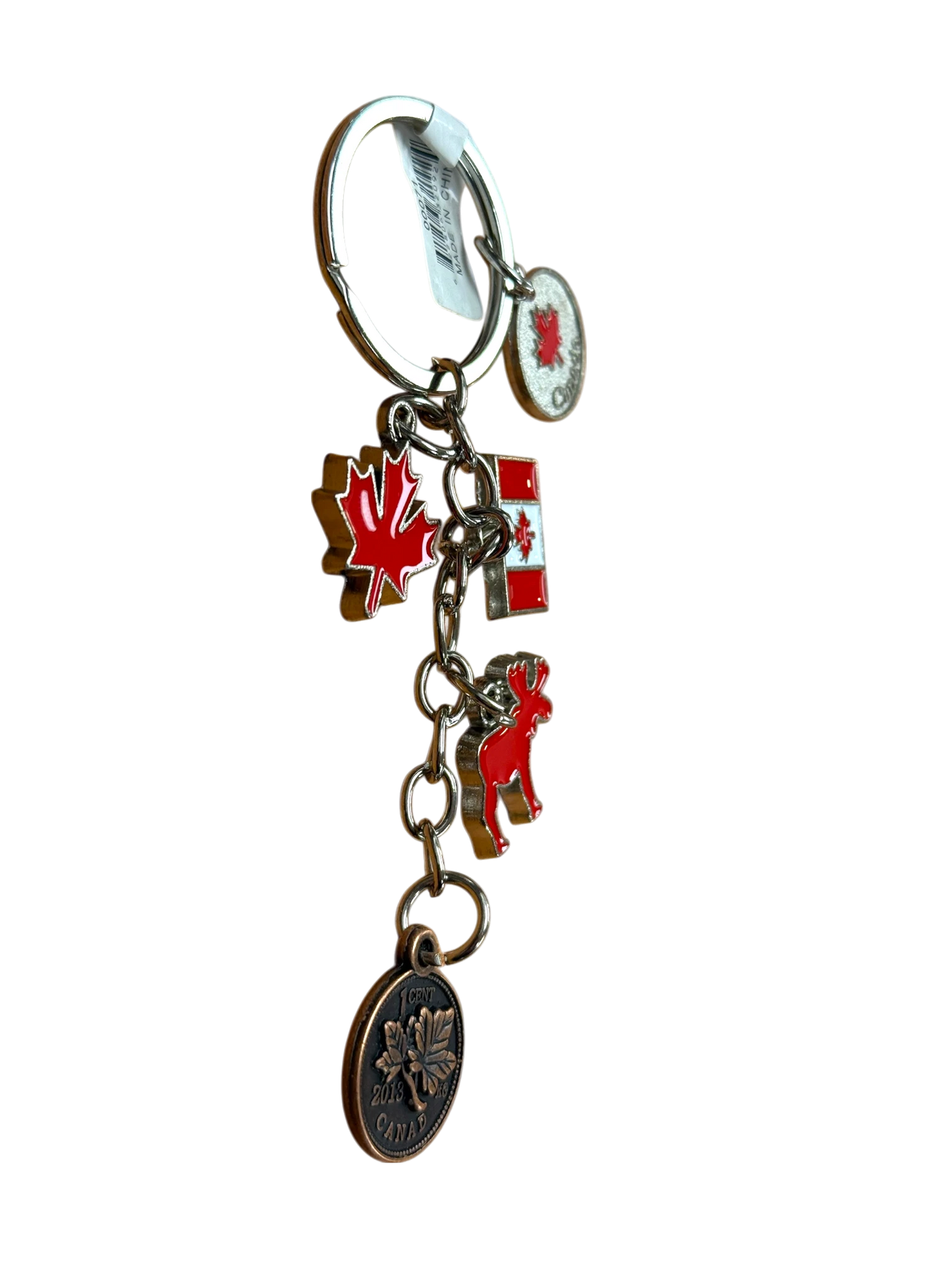 Canada Flag Keychain