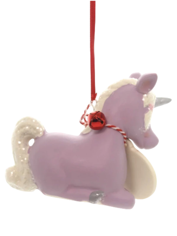 SnowPinions SITTING UNICORN