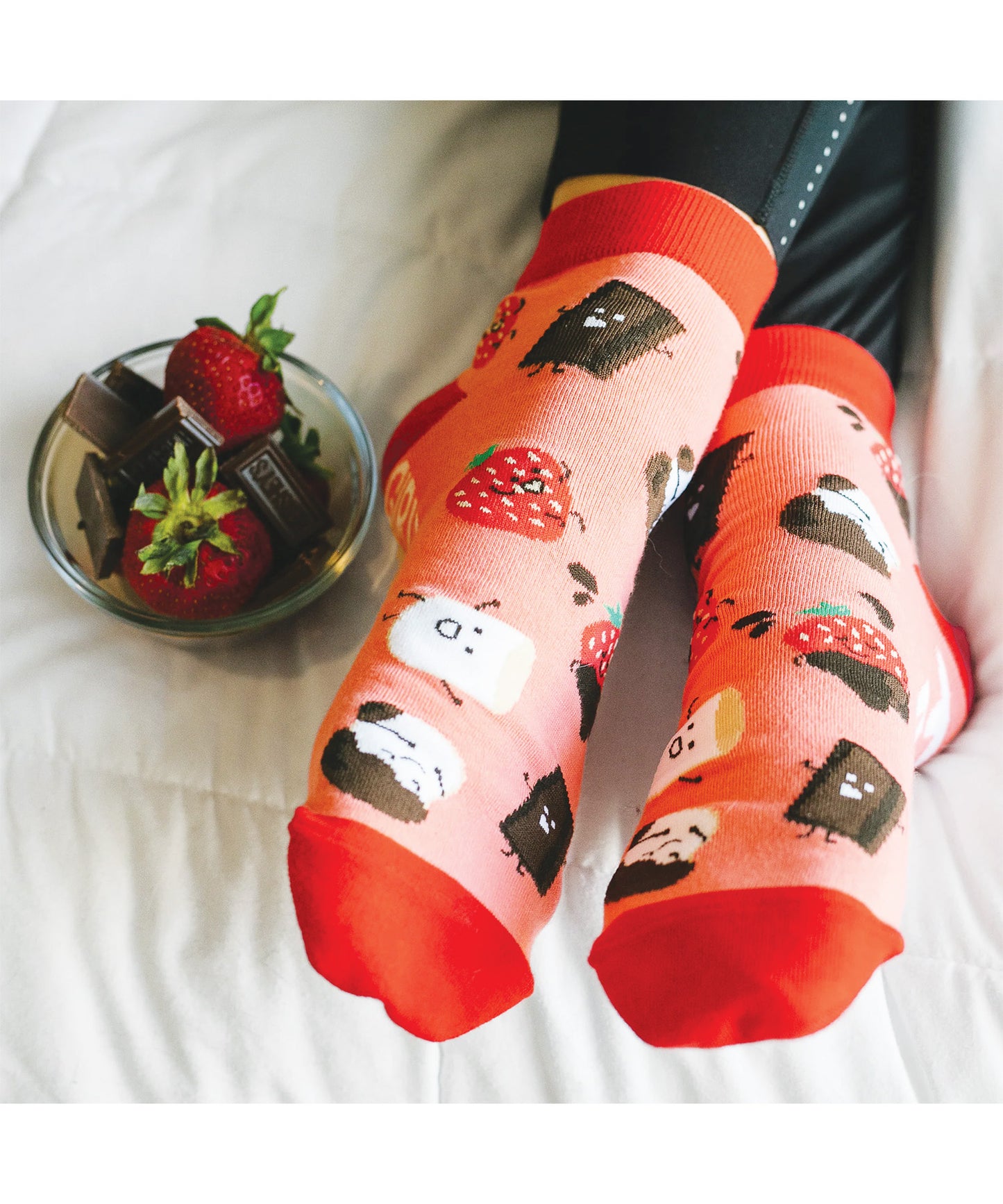Fondue Unisex Ankle Socks
