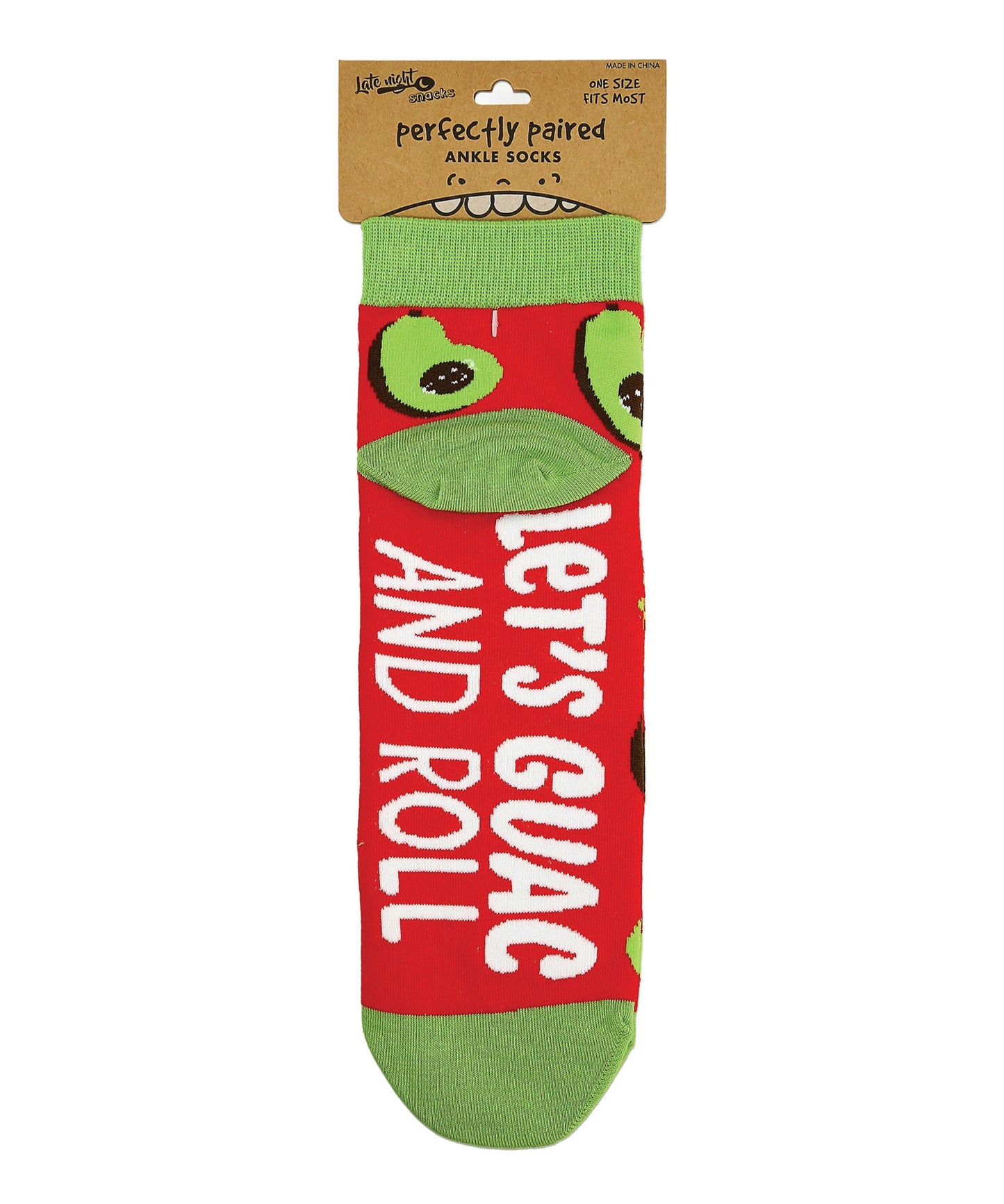 Taco and Avocado Unisex Ankle Socks