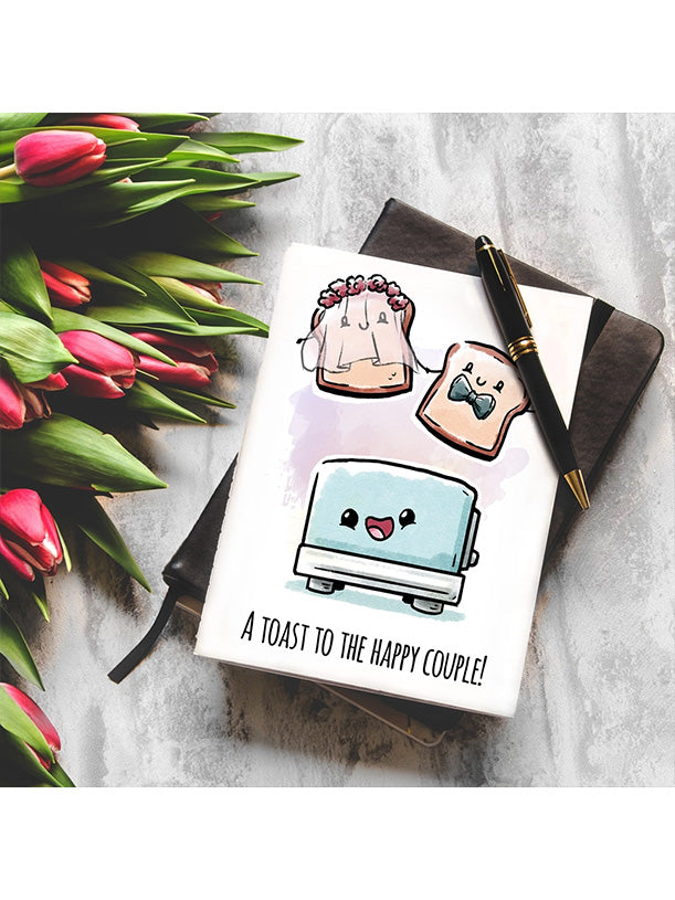 Toast to Couple Wedding Card