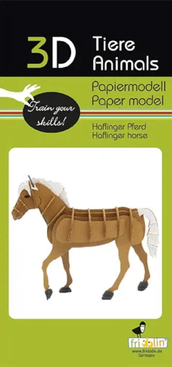 3D PAPER MODEL - Horse