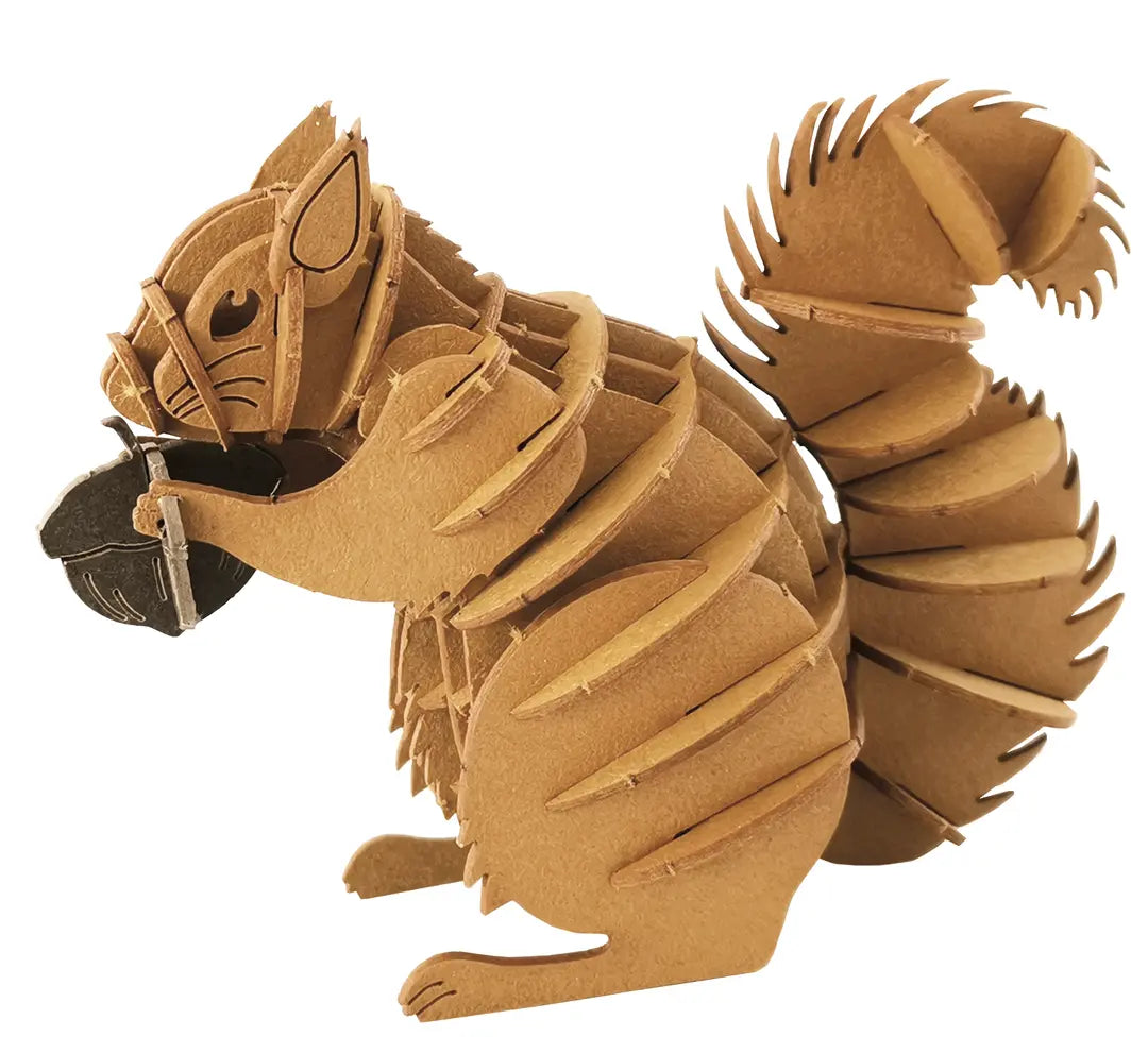 3D PAPER MODEL - Squirrel