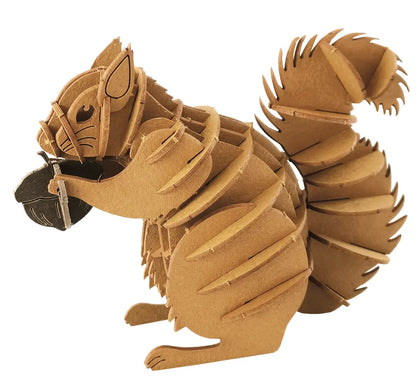 3D PAPER MODEL - Squirrel