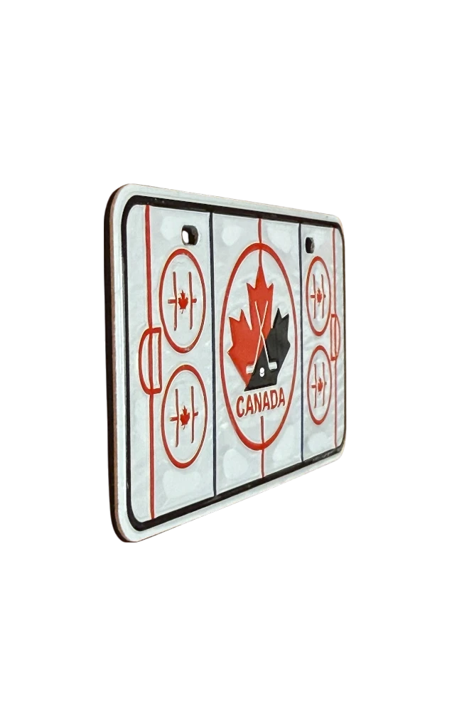 Canada Hocky Rink Magnet