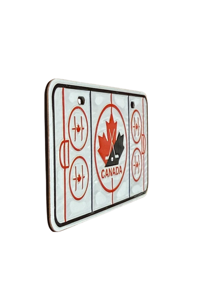 Canada Hocky Rink Magnet