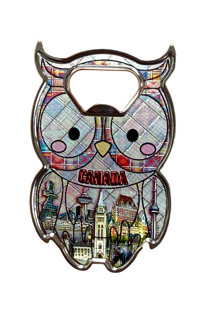 Canada Owl Bottle Opener