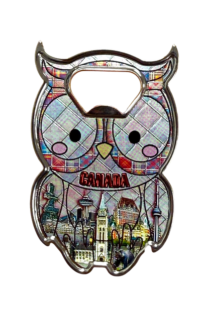 Canada Owl Bottle Opener