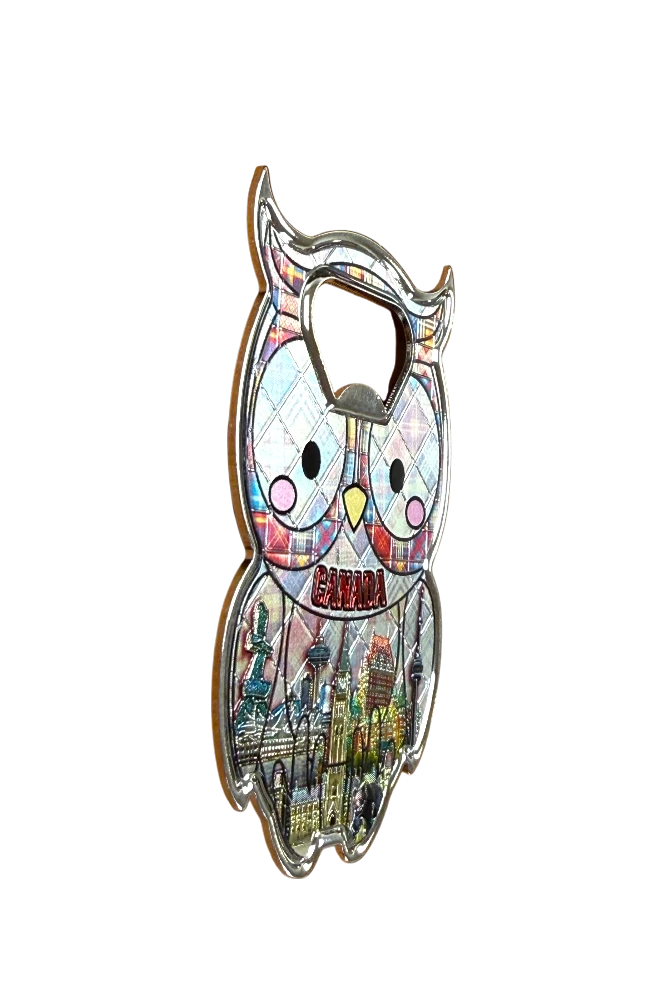 Canada Owl Bottle Opener