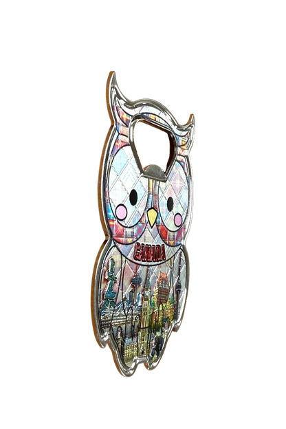 Canada Owl Bottle Opener