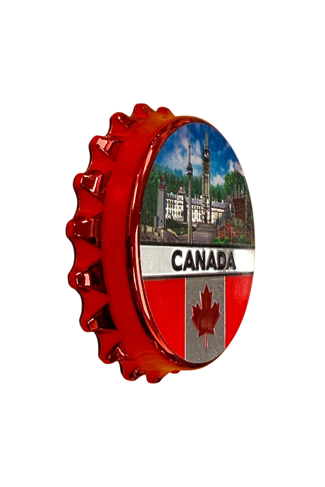 Canada 2-in-1 Bottle Opener