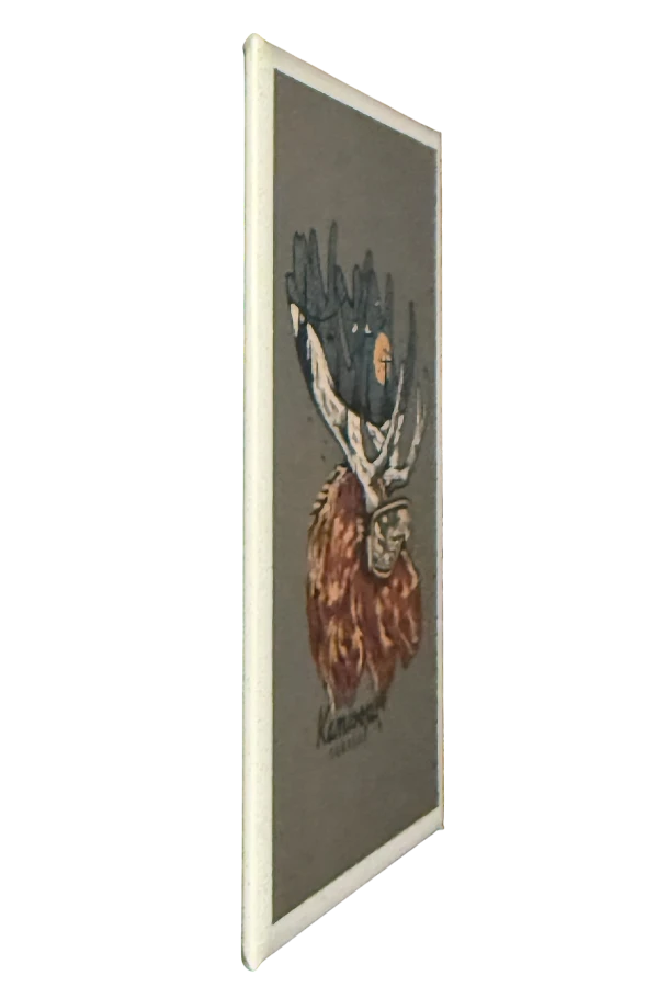 Kamloops Magnet Moose With Goggles