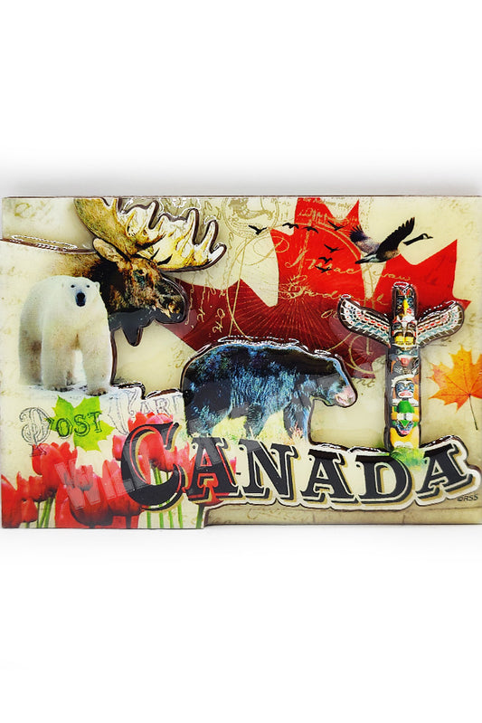 Canadian Theme Magnet