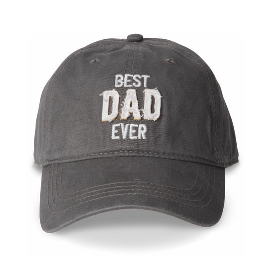 Best Dad - Dark Gray Adjustable Hat