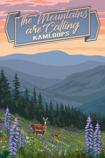 Kamloops Magnet The Mountains are Calling
