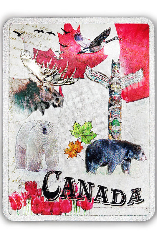 Canadian Theme Magnet