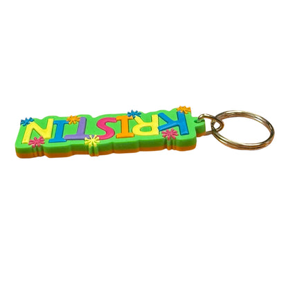 Colourful Name Keychain Kristin (Green)