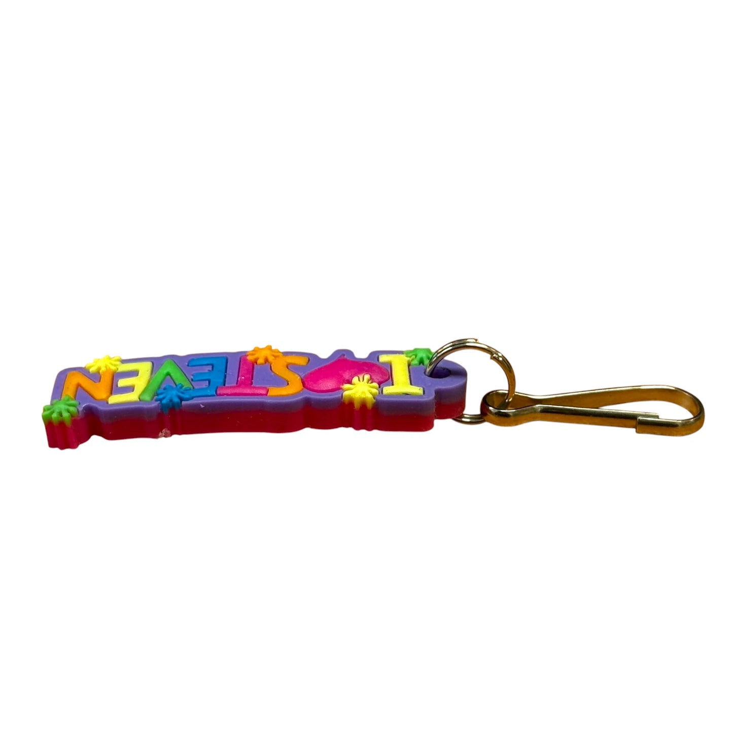 Colourful Name Keychain I 💗 Steven
