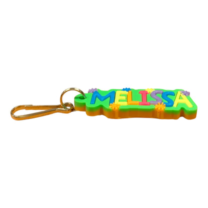 Colourful Name Keychain Melissa